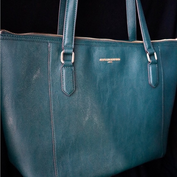 Karl Lagerfeld Emerald Shoulder Bag - Picture 3 of 10